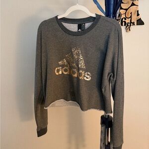 Adidas Charcoal Heather Sweatshirt